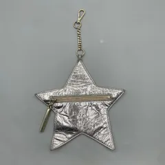 良品　JIMMY CHOO ジミーチュウ　キーホルダー　マルチポーチ　星型　スター　メタリック　ゴールド　y2kのサムネイル