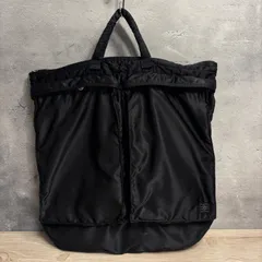 ✨PORTER タンカー ヘルメットバッグ 2WAY ブラック 吉田カバン γ↓-902