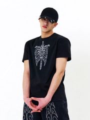 DND4DES正規品 スリムフィットTシャツ y2k opium パンク ロック - メルカリ