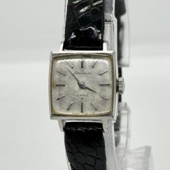 ジラールペルゴ 1950s 17石自動巻Cal.21 130 スクエア クロコ革 - メルカリ