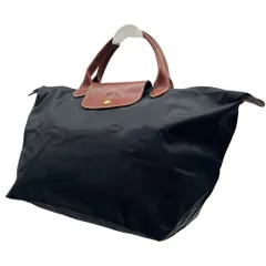 ロンシャン LONGCHAMP ルプリアージュ トートバッグ ブラック ブラウン ナイロン レザー 大容量 ハンドバッグ 折りたたみ 軽量 通勤 通学 旅行 出張 レディース メンズ 人気 定番 フランスブランド ロゴ 上品