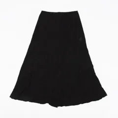 ヨウジヤマモト ノアールYohji Yamamoto NOIR コットンフローラルレーススカート 黒2のサムネイル