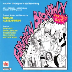 CD Gerard Alessandrini Forbidden Broadway Strikes Back 12614 	DRG 未開封 /00110