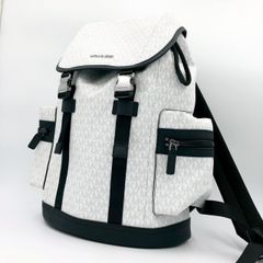 マイケルコース COOPER ポケット バックパック - MKシグネチャー 白 