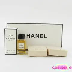 シャネル No.5 サヴォン石鹸 75g 2個 ＆ No.5 オードゥ トワレット 19ml セット 未使用 G858