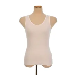 マーガレットハウエル MARGARET HOWELL リブ タンクトップ カットソー 白 F ■FYのサムネイル