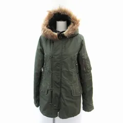モンキータイム MONKEY TIME アローズ モッズコート ミリタリーコート ミドル丈 ファー S カーキ 1276-699-0373 /SM2 ■GY01