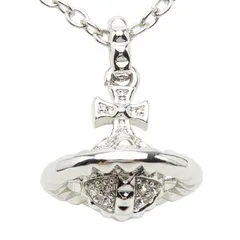 ヴィヴィアンウエストウッド オーブ チェーン ペンダントネックレ シルバー メタル レディース Vivienne Westwood【1-0269388】
