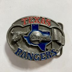 野球グッズ テキサスレンジャーズTexas Rangers ベルトバックル - メルカリ