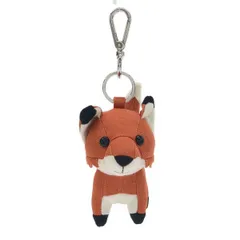 MAISON KITSUNE メゾンキツネ MEDIUM FOX BAG CHARM フォックスバッグチャーム  ブラウンのサムネイル