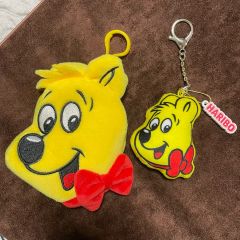 【全4種コンプ】HARIBO アクリルフレークマスコット キーホルダー ハリボー 全4種コンプ】HARIBO アクリルフレークマスコット キーホルダー