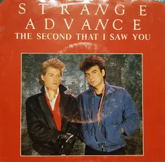 7” Strange Advance The Second That I Saw You B72968 Capitol Records /00080