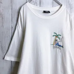 【国内正規品】STUSSY ステューシー シャドーマン ヤシの木 ワンポイント 半袖Tシャツ #644のサムネイル