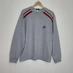 XL NIKE エア オールドスクール スウェット Tシャツ グレー