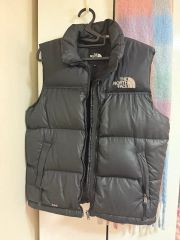 裏地チェック】ノースフェイス パープルレーベル マウンテンベスト 黒 