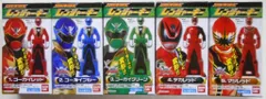 バンダイ ゴーカイジャー レンジャーキー 全5種セット(ゴーカイレッド・ブルー・グリーン、デカレッド、マジレッド)