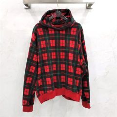 美品 XWORE / TARTAN RED PLAID ZIP HOODIE - メルカリ