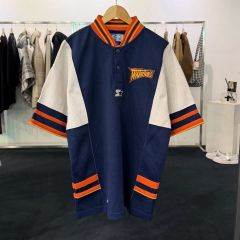 XL 90s Starter NYニックス ウォームアップシャツ ブラック - メルカリ