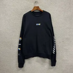 VANS プリンティングロゴ オーバーサイズ スウェットシャツ トレーナー S A07985