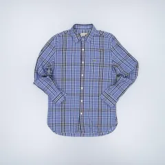 US S ラコステ CHECK 長袖 シャツ 0324H1