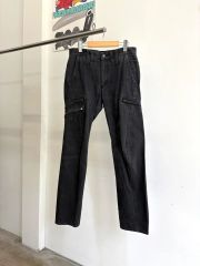 R.J.Blues D201BK Black Denim Cargo Pants - メルカリ