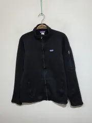 (M) パタゴニア フリース アウター ブラック フリース ジャケット Outdoor