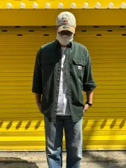Carhartt カーハート ワークシャツ ダークグリーン M