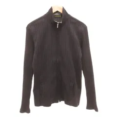 ハイストリート HIGH STREET ジャケット ブルゾン L リブ ジップアップ ハイネック 黒 ブラック /AEのサムネイル