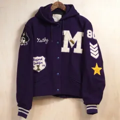 Delong アメリカ ウィメンズ スタジャン ジャケット