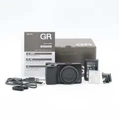 RICOH GR IIIx コンパクトデジタルカメラ｜APS-Cセンサー搭載・40mm相当単焦点｜高画質スナップ／旅行撮影向け・リコー GR3x【中古】