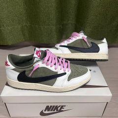 安心鑑定トラヴィススコット × ナイキ エアジョーダン1 レトロ - メルカリ