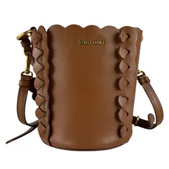 2026年最新】ミュウミュウ MIUMIU ハンドバッグ 斜め掛けショルダー