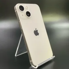 【全額返金保証】【最速発送】 iPhone 13 mini 128GB スターライト docomo 白ロム 美品 動作確認済 97%