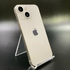 【全額返金保証】【最速発送】 iPhone 13 mini 128GB スターライト docomo SIMフリー 白ロム 動作確認済 85%