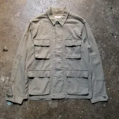 REMI RELIEF  BEAMS PLUS 別注 Military Shirt Jacket M Green レミレリーフ ビームスプラス BDU ミリタリーシャツジャケットのサムネイル