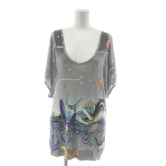ツモリチサトドレス TSUMORI CHISATO DRESS カットソー 2 グレー 半袖 ラウンドネック /AZのサムネイル
