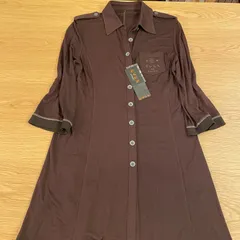 【値下げok】EVEX by KRIZIA  エヴェックスバイ クリツィア ミリタリーシャツ ワンピースのサムネイル