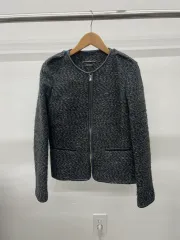 レディース) マッシモ ドゥッティ ノーカラー ジャケット EU38 US6 サイズのサムネイル