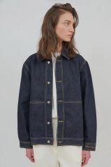 新品タグ付regleamリグリーム⭐︎アクセントカラーデニムジャケット