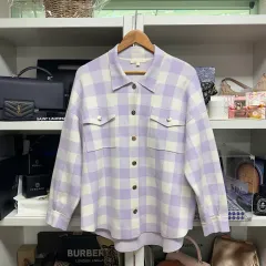 マージュ maje ラベンダー ルーズフィット カーディガンのサムネイル