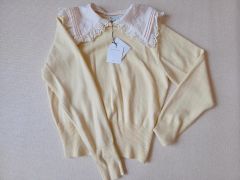 エメイン Aimeine ニットシャツカーディガン - メルカリ