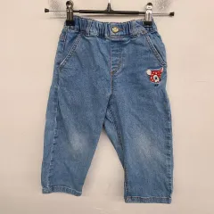 100 size BEBE DE PINO ベベデピノ デニムズボン