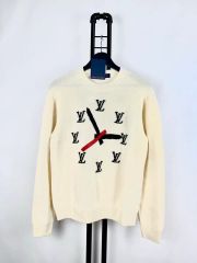 ルイヴィトン XS インタルシアボタンニットジャケット 20AW ネイビー
