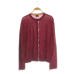 ピーエスポールスミス PS Paul Smith ドット ニット カーディガン 長袖 クルーネック XXL ボルドー /MY ■OSのサムネイル