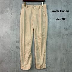 JACOB COHEN ヤコブコーエン チノパン ベージュ イタリア製 刺繍ロゴ