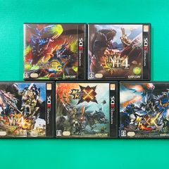 ニンテンドー3DS ソフト ポケモンサンムーン、モンハン、テリーの ニンテンドー3DS ソフト ポケモンサンムーン、モンハン、テリーの