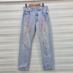 Levi's 560 ペイント加工 バギー ペンキ 00's ヴィンテージ - メルカリ