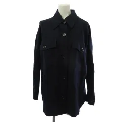 グレースクラス GRACE Class 0222441265 ウールオックスシャツウールオックスシャツ CPO ネイビー 紺 36 のサムネイル