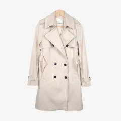 55 (新品) Club Monaco クラブモナコ アイボリー トレンチコートのサムネイル