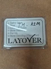 (未開封) BTS ヴィ(V・テヒョン・テテ) Layover ティンケース ステッカーセット